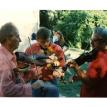 Greg at Fiddlehead Music & Dance Camp, 1989